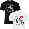 T Shirt Mr Et Mme 1 T Shirt Mr Et Mme -Soiree Blanche Boutique 51GwNREjHYL. AC UL960 QL65