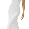 Robe De Mariée Sirène Vintage Blanche -Soiree Blanche Boutique 51HxWD7OfvL. AC UL960 QL65 1