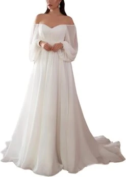 Robe De Mariée Originale A Frange Perlée