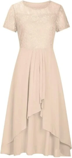 Robe Blanche Courte Cocktail Pour Mariage -Soiree Blanche Boutique 51JZ7OUKBXL. AC SL1500