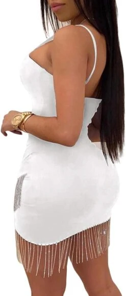 Robe Éphémère Asymétrique -Soiree Blanche Boutique 51Lv2ZQaBRL. AC SL1000