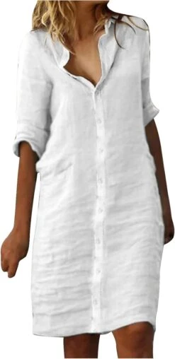 Robe Dentelle Boheme Blanche