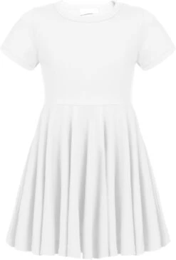 Robe Courte Blanche