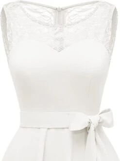 Robe Blanche Cocktail Pour Mariage 8 Robe Blanche Cocktail Pour Mariage -Soiree Blanche Boutique 51S6vH4jQYS. AC SL1500