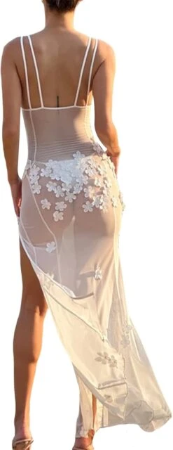 Robe Cocktail Blanche Longue 8 Robe Cocktail Blanche Longue -Soiree Blanche Boutique 51VUBnV7XWL. AC SL1500