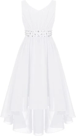 Robe Blanche Boheme Enfant