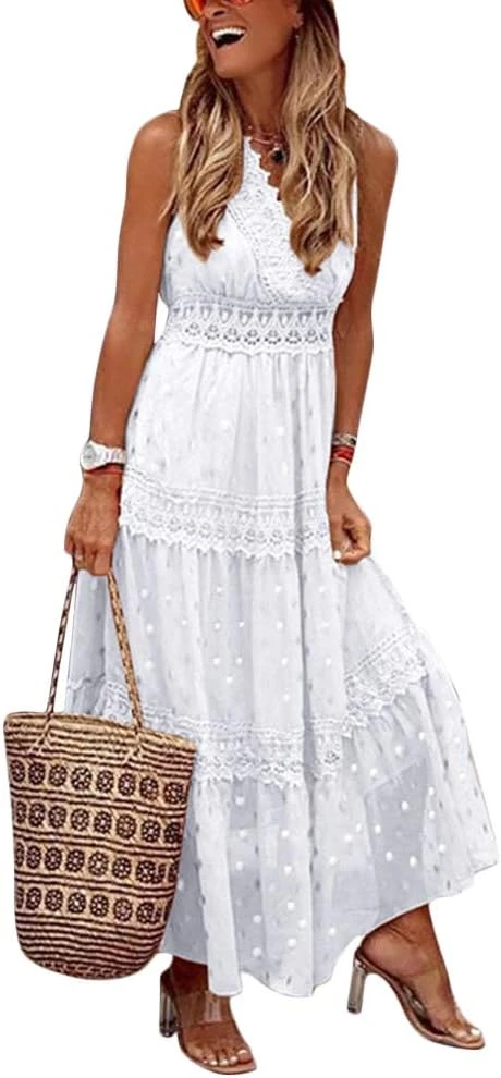 Robe Boheme Dentelle Blanche Robe Boheme Dentelle Blanche -Soiree Blanche Boutique 51eKbAF7OFL. AC SL1002