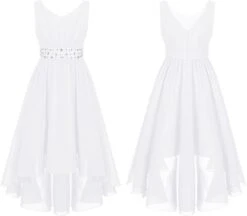 Robe Blanche Boheme Enfant -Soiree Blanche Boutique 51hCcve6XTL. AC SL1500