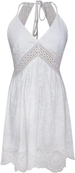 Robe Coton Dentelle Blanche -Soiree Blanche Boutique 51lDimYTwTL. AC SL1500