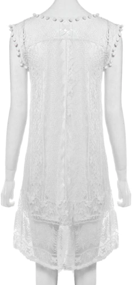 Robe Été Dentelle Érotique Grande Taille Robe Été Dentelle Érotique Grande Taille -Soiree Blanche Boutique 51puM46YqDL. AC SL1000