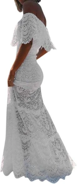 Robe Courte Blanche Boheme