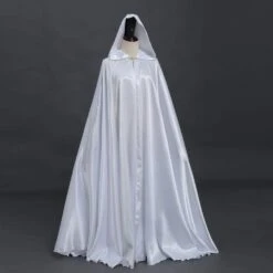 Robe Cape Longue Blanche -Soiree Blanche Boutique 51rX4qeNN9L. AC SL1001