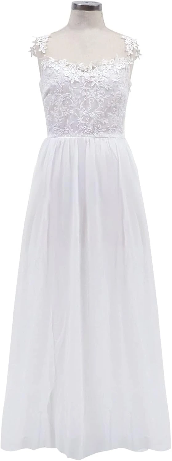 Robe Blanche Dentelle Longue Robe Blanche Dentelle Longue -Soiree Blanche Boutique 51useKMhd0L. AC SL1500