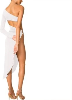 Robe Blanche Sexy De Soirée