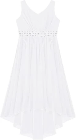 Robe Blanche Boheme Enfant -Soiree Blanche Boutique 51wZWNh7QyL. AC SL1500