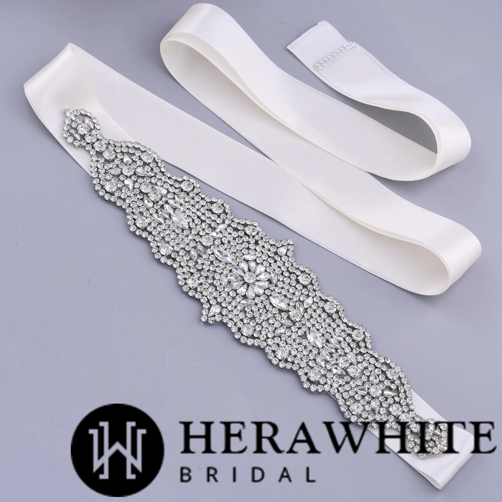 Ceinture De Mariée Strass et Satin Ceinture De Mariée Strass Et Satin -Soiree Blanche Boutique 5ad2e88e2f