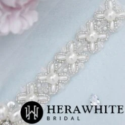 Ceinture Perlées Pour Robe De Mariée -Soiree Blanche Boutique 5e95982031