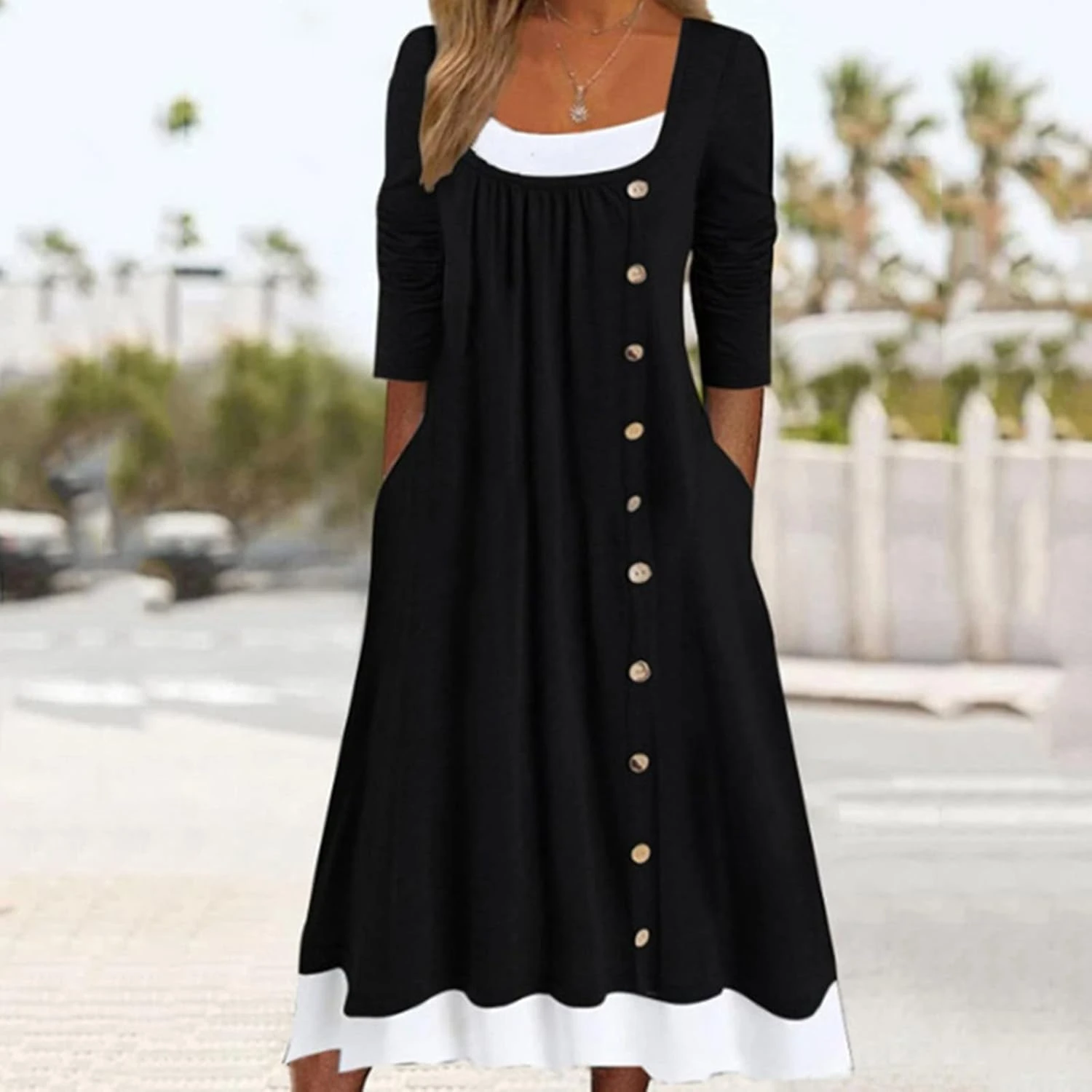 Robe Chic et Élégante avec Fleur Robe Chic Et Élégante Avec Fleur -Soiree Blanche Boutique 61 fAFWyp4L. AC SL1500