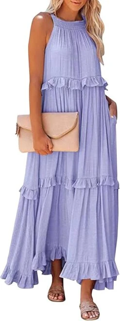 Robe Maxi Blanche Boheme