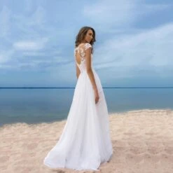 Robe De Soirée Longue Blanche Dentelle 6 Robe De Soirée Longue Blanche Dentelle -Soiree Blanche Boutique 612NtiuLbL. AC SL1500