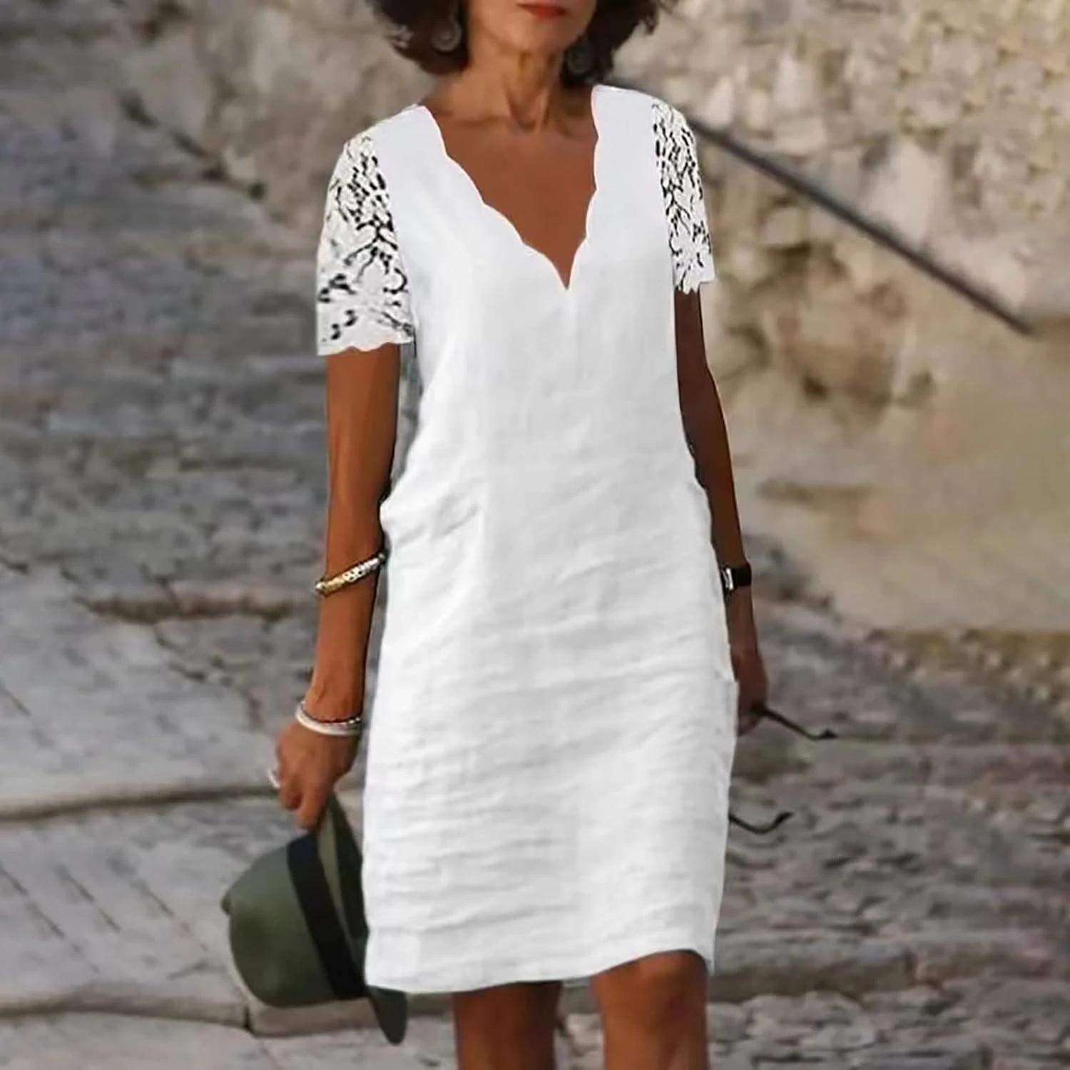 Robe Longue Blanche Boheme Manches Longues Robe Longue Blanche Boheme Manches Longues -Soiree Blanche Boutique 615vNNNwVSL. AC SL1500