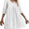 Longue Robe Boheme Blanche 1 Longue Robe Boheme Blanche -Soiree Blanche Boutique 616 ohVuHRL. AC SL1500