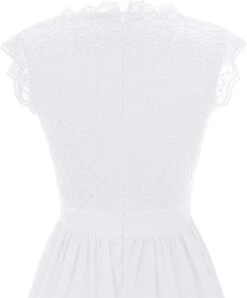 Robe Blanche Longue En Dentelle 7 Robe Blanche Longue En Dentelle -Soiree Blanche Boutique 619zJ1e87KL. AC SL1500