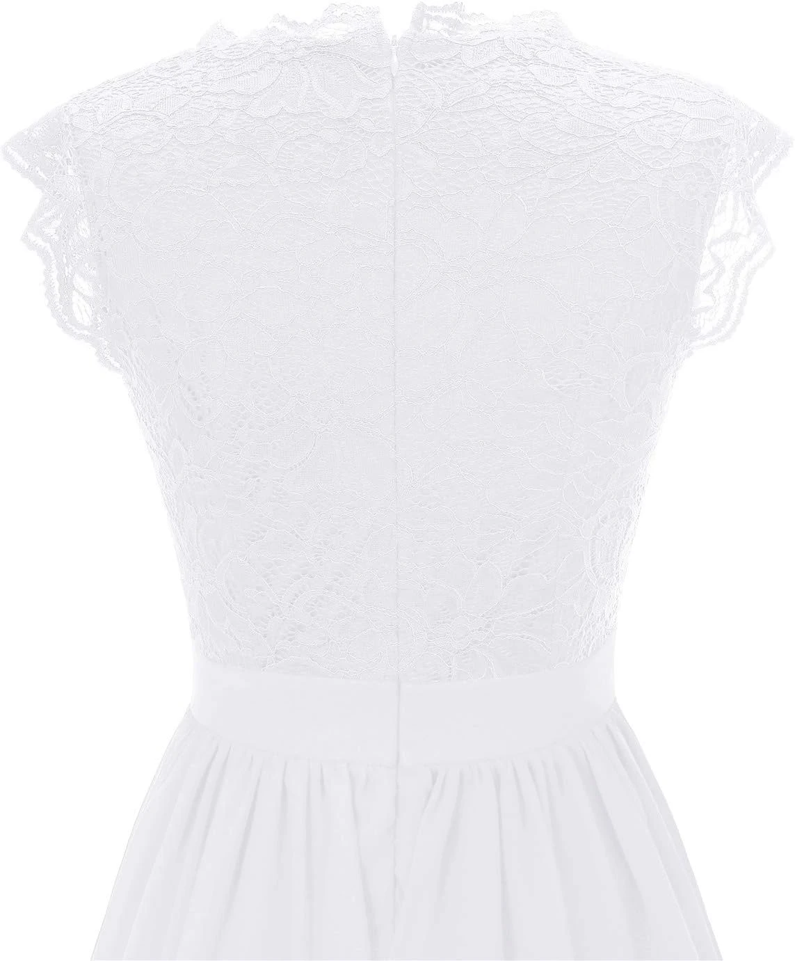 Robe Blanche Longue En Dentelle Robe Blanche Longue En Dentelle -Soiree Blanche Boutique 619zJ1e87KL. AC SL1500