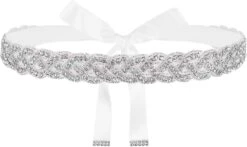 Ceinture De Mariage Glamour A Cristaux