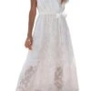Robe Blanche Boheme Femme -Soiree Blanche Boutique 61CEq2O5L. AC SL1500