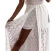 Robe Blanche Longue Boheme Chic 1 Robe Blanche Longue Boheme Chic -Soiree Blanche Boutique 61EB97h9gEL. AC SL1500