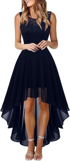 Robe Blanche Asymétrique Cocktail