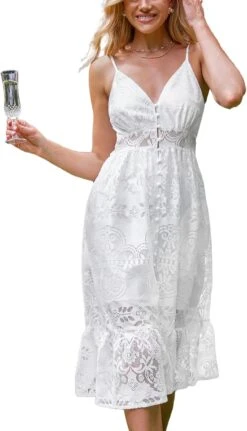 Robe Blanche Dentelle Décolleté 3 Robe Blanche Dentelle Décolleté -Soiree Blanche Boutique 61KkyGwZvGL. AC SL1500 1