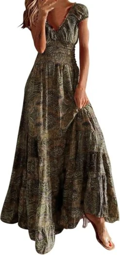 Robe Longue Style Boheme Blanche 3 Robe Longue Style Boheme Blanche -Soiree Blanche Boutique 61L5njC WRL. AC SL1500 1