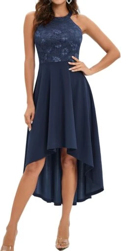 Robe De Mariée Rétro Courte Blanche