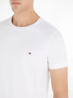 Chemises Courtes Tommy Hilfiger Pour Homme -Soiree Blanche Boutique 61Mzh1 lgsL. AC SL1500