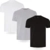 Triple Set Ou Lot De 5 Pièces De T-Shirts Pour Hommes FM London En 100% Coton De Grande Qualité