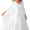 Robe Boheme Fille Blanche -Soiree Blanche Boutique 61OCcMXtzBL. AC SL1500