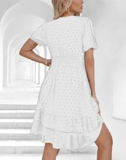 Robe Tunique En Coton Automne-Hiver -Soiree Blanche Boutique 61Uir6EQNJL. AC SL1400