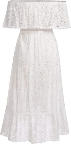 Robe Cocktail Dentelle Blanche -Soiree Blanche Boutique 61VPay4nvoL. AC SL1500