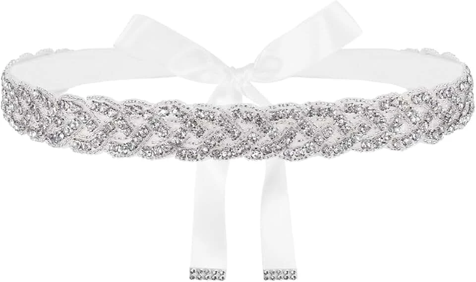Ceinture De Mariée Cristaux Croisés Ceinture De Mariée Cristaux Croisés -Soiree Blanche Boutique 61XmnV7hDwL. AC UL960 QL65 1