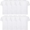 Lot De 10 T-shirts Fruit Of The Loom Valueweight + Sac De Rangement MyShirt Inclus -Soiree Blanche Boutique 61aICh1GYsL. AC SL1500