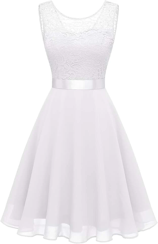 Robe Courte De Mariée Blanche Robe Courte De Mariée Blanche -Soiree Blanche Boutique 61d0vsI8GaL. AC UL960 QL65