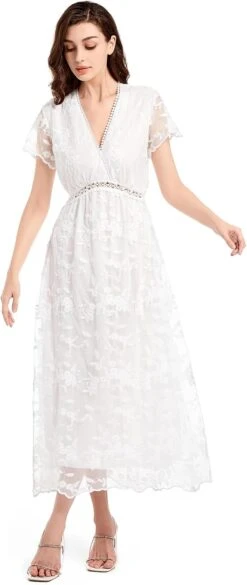 Robe De Mariée Courte Asymétrique