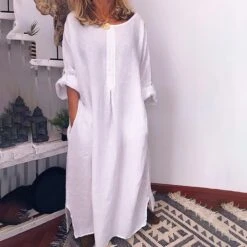 Robe Longue Bohème Été Chic 5 Robe Longue Bohème Été Chic -Soiree Blanche Boutique 61el5zrlVS. AC SL1500