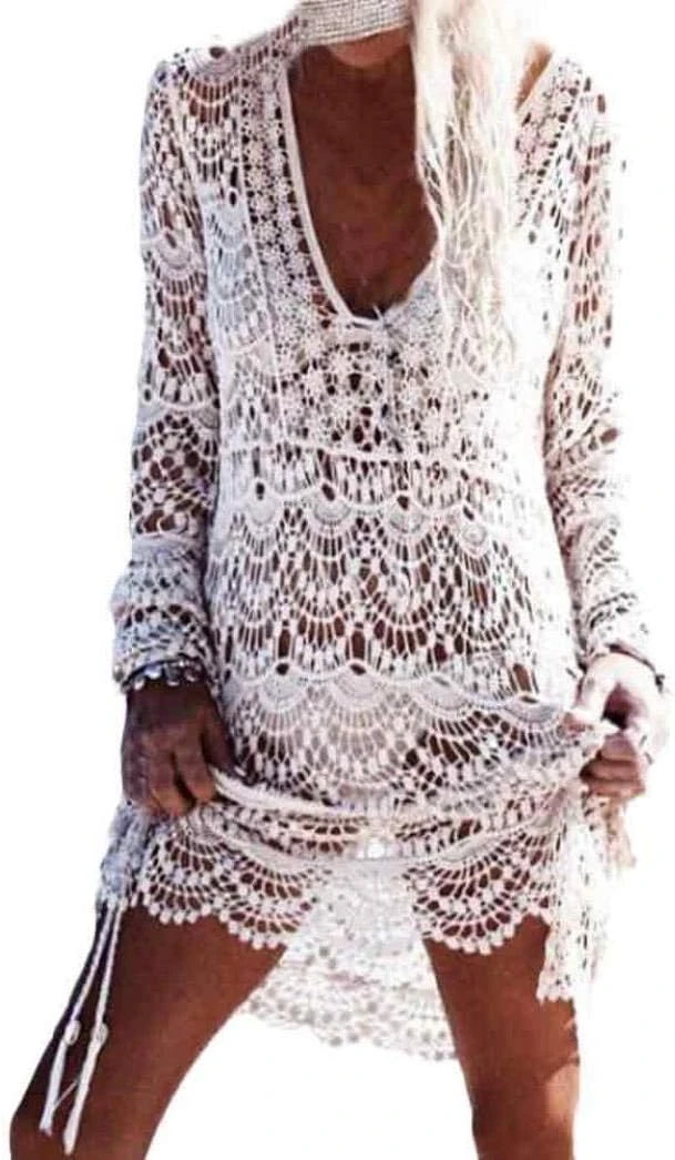 Robe Dentelle Blanche Plage Robe Dentelle Blanche Plage -Soiree Blanche Boutique 61i4p7gv AL. AC SL1046