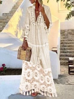 Robe Boheme Blanche Longue 5 Robe Boheme Blanche Longue -Soiree Blanche Boutique 61iiErgzmL. AC SL1002