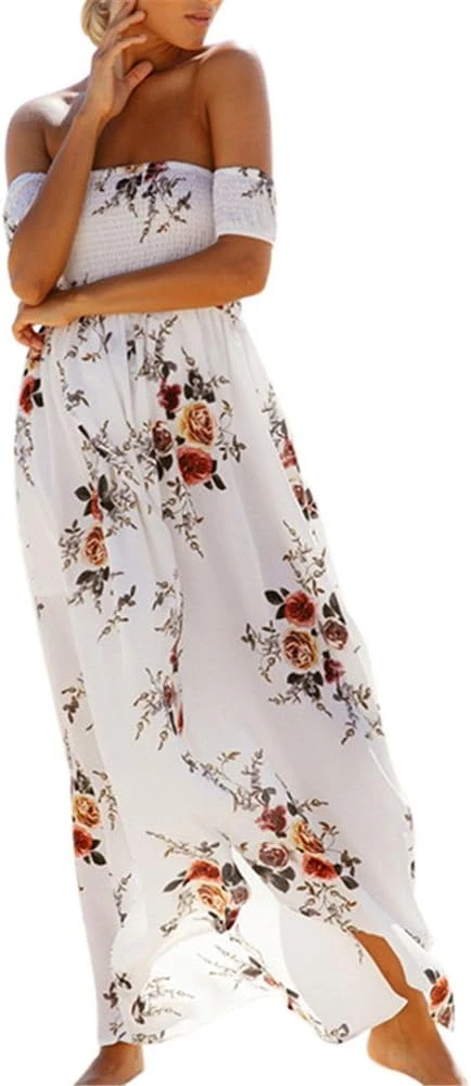 Robe Blanche Bohème Chic Robe Blanche Bohème Chic -Soiree Blanche Boutique 61lrFcquPL. AC SL1001