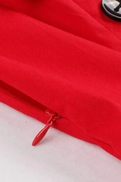 Robe Cocktail Rouge Et Blanche -Soiree Blanche Boutique 61no7unv3 L. AC SL1500