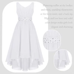 Robe Blanche Boheme Enfant -Soiree Blanche Boutique 61qgwLNCkjL. AC SL1500